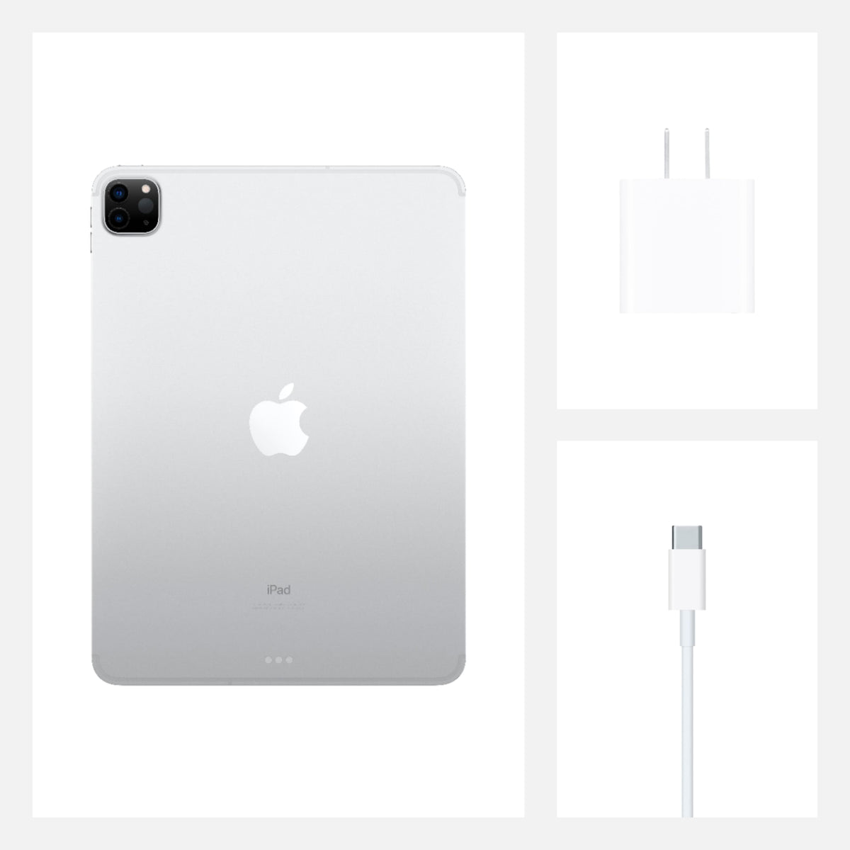 Apple - Geek Squad Certified Refurbished 11-Inch iPad Pro (2nd Generation) with Wi-Fi + Cellular - 256GB (Unlocked) - Silver