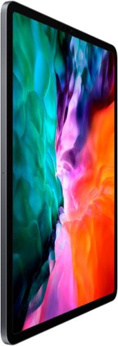 Apple - Geek Squad Certified Refurbished 12.9-Inch iPad Pro (4th Generation) with Wi-Fi + Cellular - 128GB (Unlocked) - Space Gray