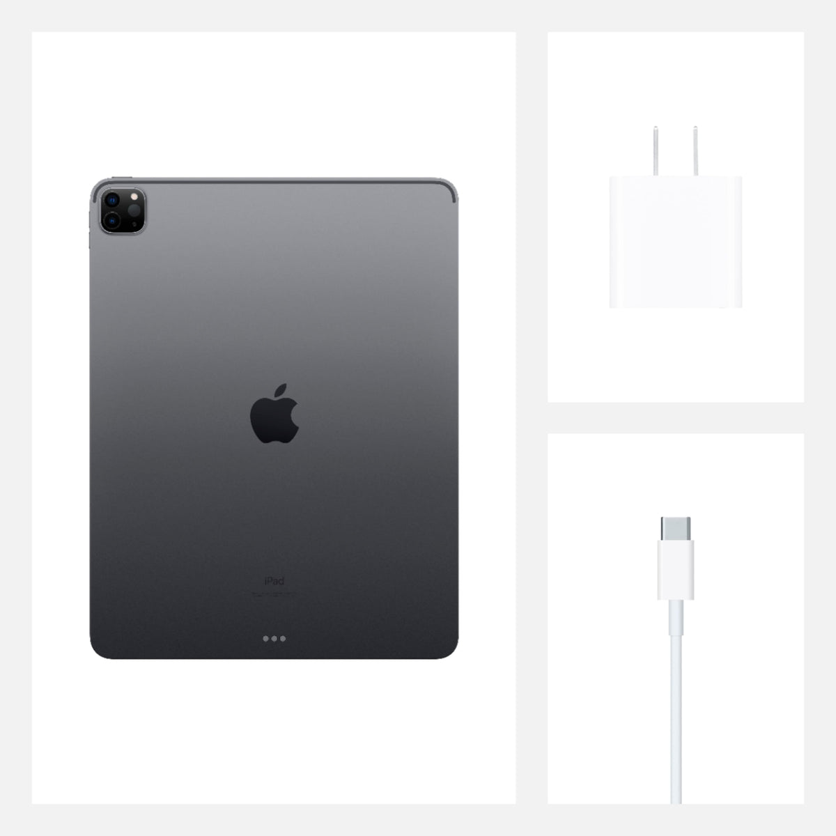 Apple - Geek Squad Certified Refurbished 12.9-Inch iPad Pro (4th Generation) with Wi-Fi + Cellular - 128GB (Unlocked) - Space Gray