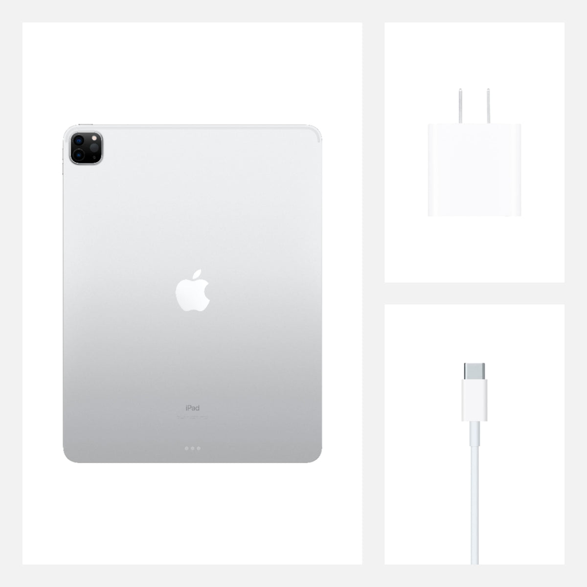 Apple - Geek Squad Certified Refurbished 12.9-Inch iPad Pro (4th Generation) with Wi-Fi + Cellular - 512GB (Unlocked) - Silver