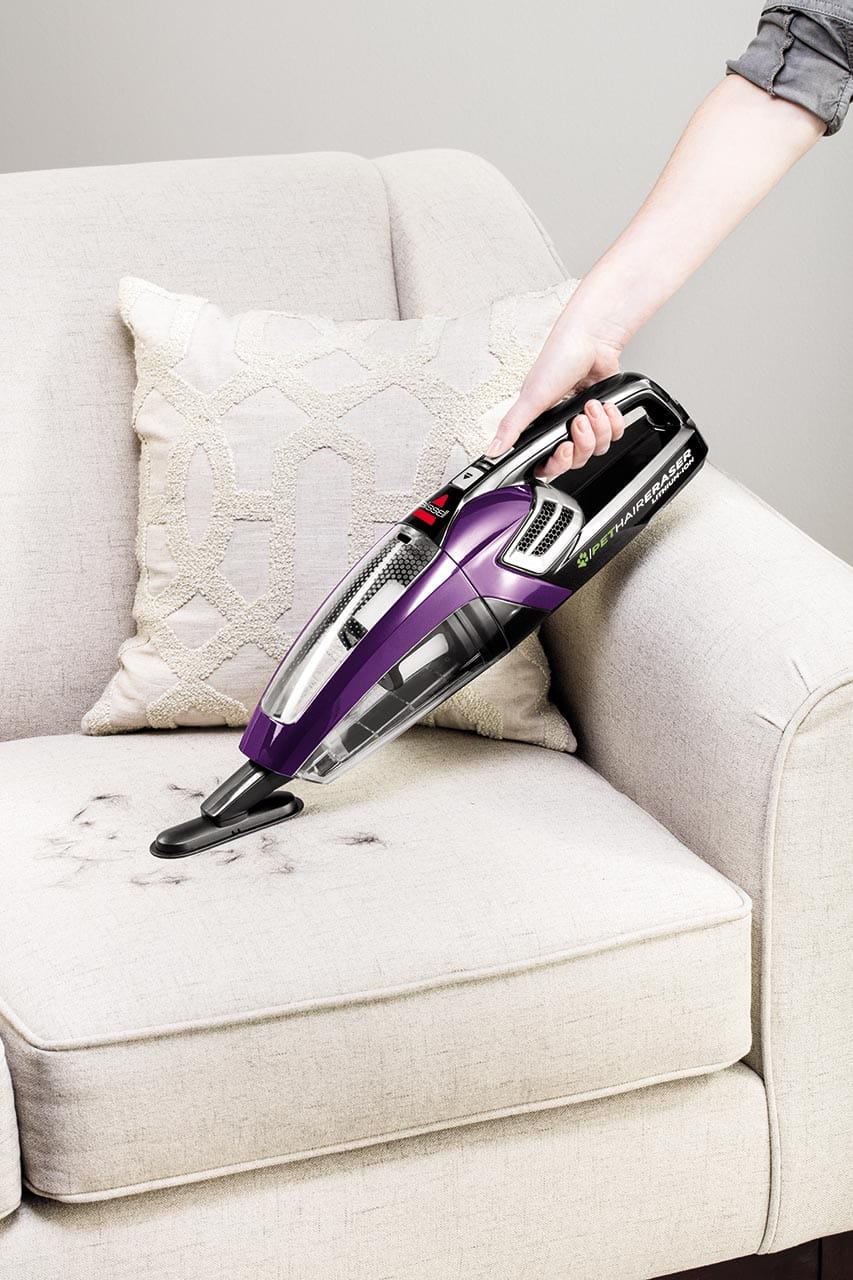 BISSELL - Pet Hair Eraser Lithium Ion Hand Vacuum - GrapeVine Purple & Black Accents