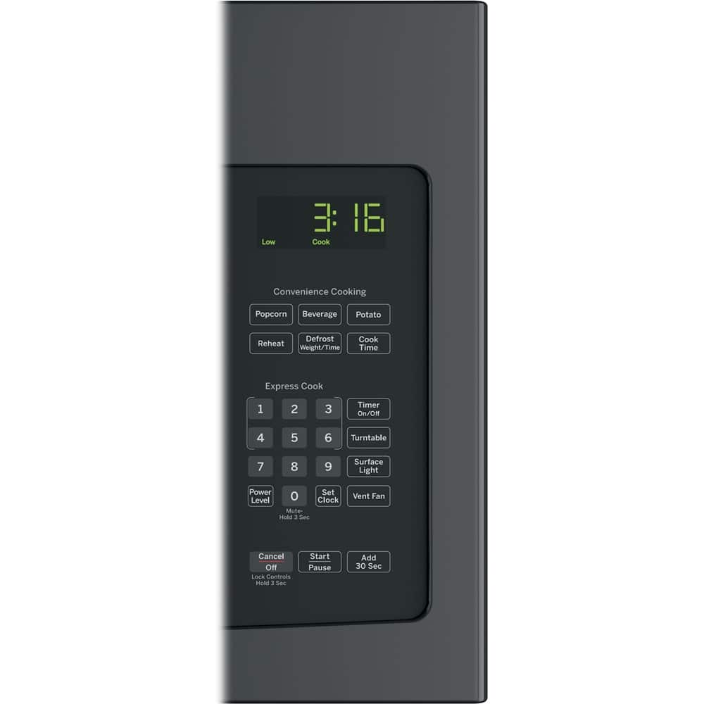 GE - 1.6 Cu. Ft. Over-the-Range Microwave and Electronic Touch Controls - Black