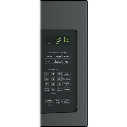 GE - 1.6 Cu. Ft. Over-the-Range Microwave and Electronic Touch Controls - Black