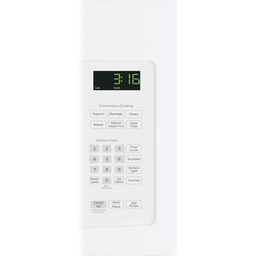 GE - 1.6 Cu. Ft. Over-the-Range Microwave with Electronic Touch Controls - White