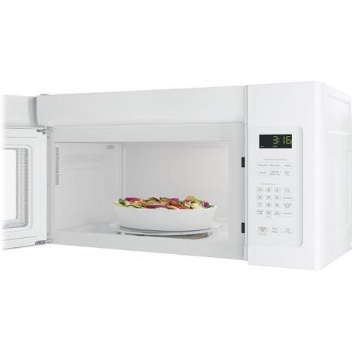GE - 1.6 Cu. Ft. Over-the-Range Microwave with Electronic Touch Controls - White
