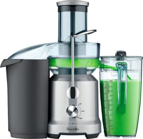 Breville - Juice Fountain Cold Electric Juicer - Silver