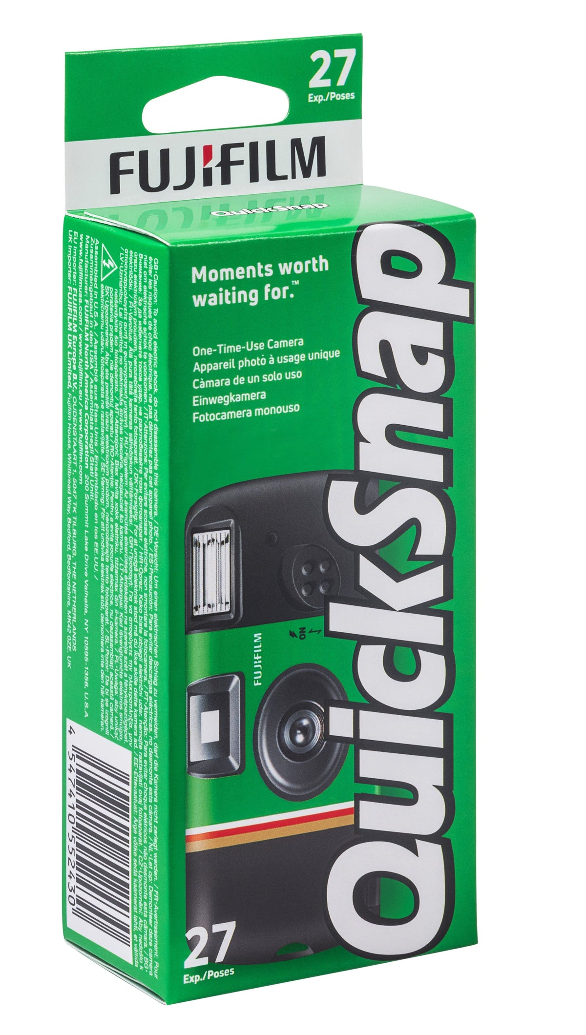 Fujifilm - QuickSnap Flash 400 Single-Use Camera with Flash