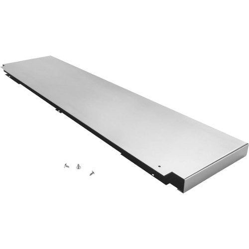 Whirlpool - 9" Backguard for 36" Range or Cooktop - Stainless Steel