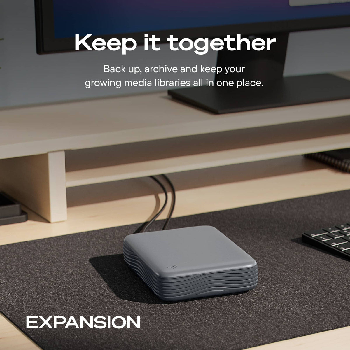 Seagate - Expansion Desktop External HDD 8TB - Black
