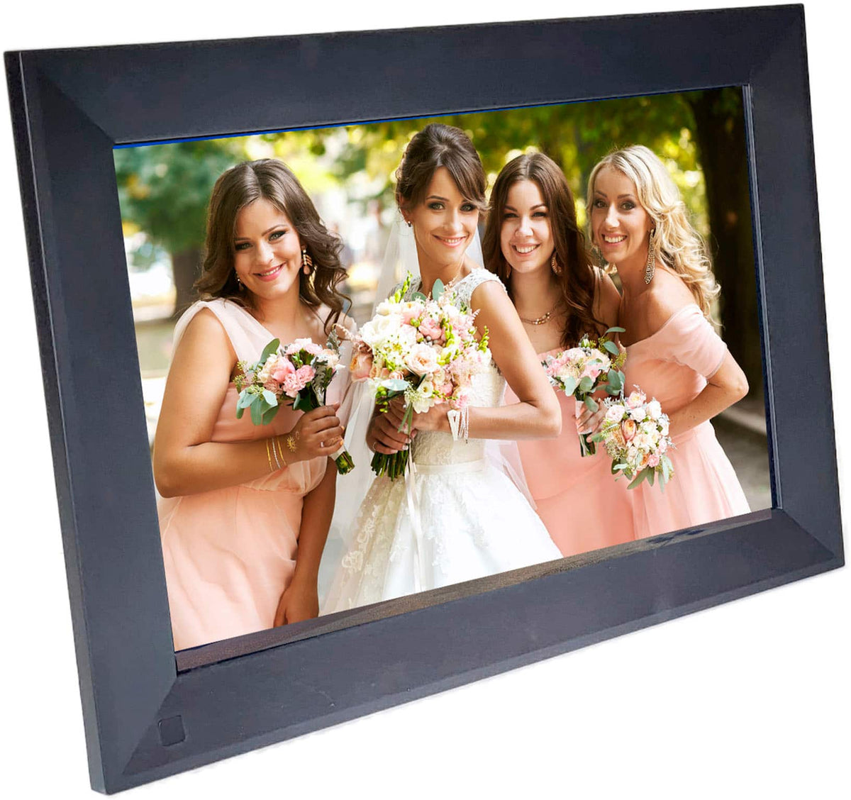 Sunpak - 10.1” Wi-Fi Touchscreen Digital Frame - Black