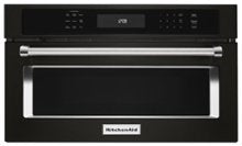 KitchenAid - 1.4 Cu. Ft. Built-In Microwave - Black Stainless Steel