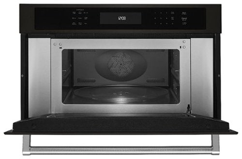KitchenAid - 1.4 Cu. Ft. Built-In Microwave - Black Stainless Steel