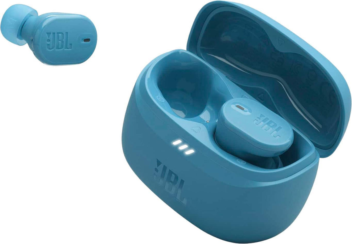 JBL - Tune Buds 2 - True Wireless Noise Cancelling Earbuds Spatial Sound and Smart Ambient Technology, 6 mics for Perfec - Teal
