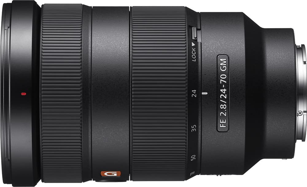 Sony - G Master FE 24-70 mm F2.8 GM Full-Frame Standard Zoom Lens E-Mount - Black