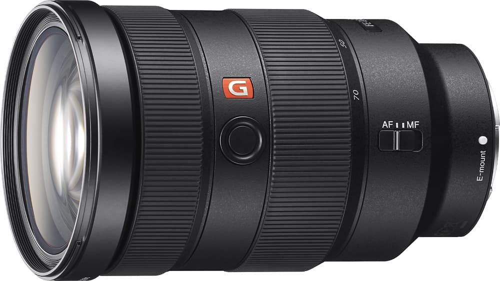 Sony - G Master FE 24-70 mm F2.8 GM Full-Frame Standard Zoom Lens E-Mount - Black