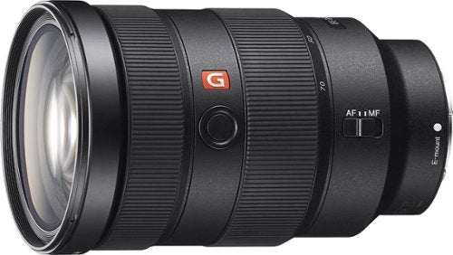 Sony - G Master FE 24-70 mm F2.8 GM Full-Frame Standard Zoom Lens E-Mount - Black