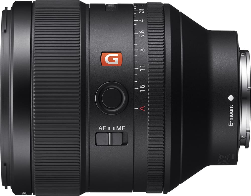 Sony - G Master FE 85 mm F1.4 GM Full-Frame Mid-range Telephoto Lens for E-Mount Cameras - Black