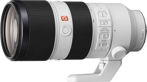 Sony - G Master FE 70-200 mm F2.8 GM OSS Full-Frame Telephoto Zoom Lens for E-Mount Cameras - White