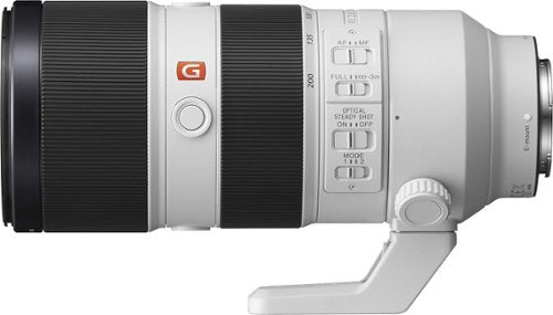 Sony - G Master FE 70-200 mm F2.8 GM OSS Full-Frame Telephoto Zoom Lens for E-Mount Cameras - White