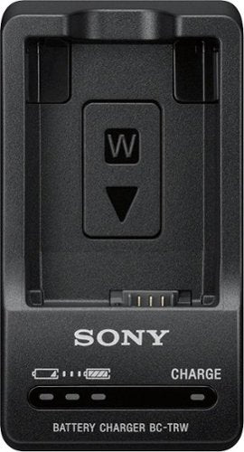 Sony - BCTRW W-Series Battery Charger for NP-FW50 - Black