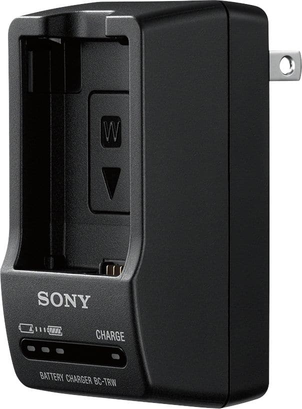 Sony - BCTRW W-Series Battery Charger for NP-FW50 - Black