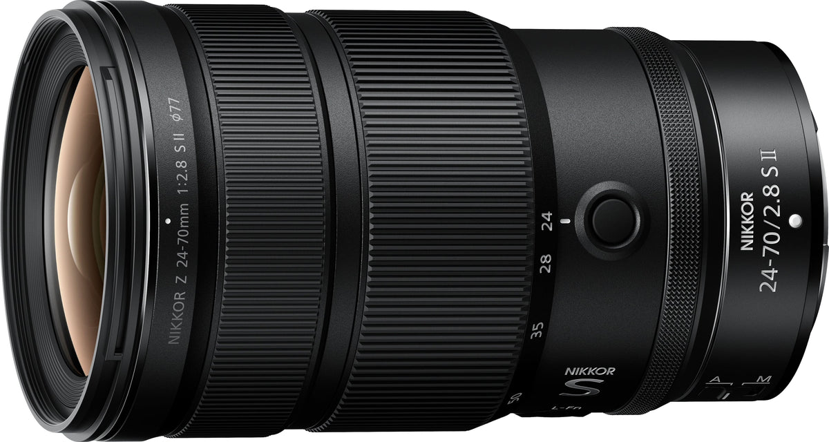 Nikon - NIKKOR Z 24-70mm f/2.8 S II Wide-angle Zoom Lens for  Z Mount Mirrorless Cameras - Black