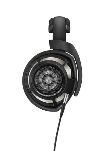 Sennheiser - HD 800 S Over-the-Ear Audiophile Reference Headphones - Ring Radiator Drivers, Open-Back Earcups, with Balanced Cable - Black