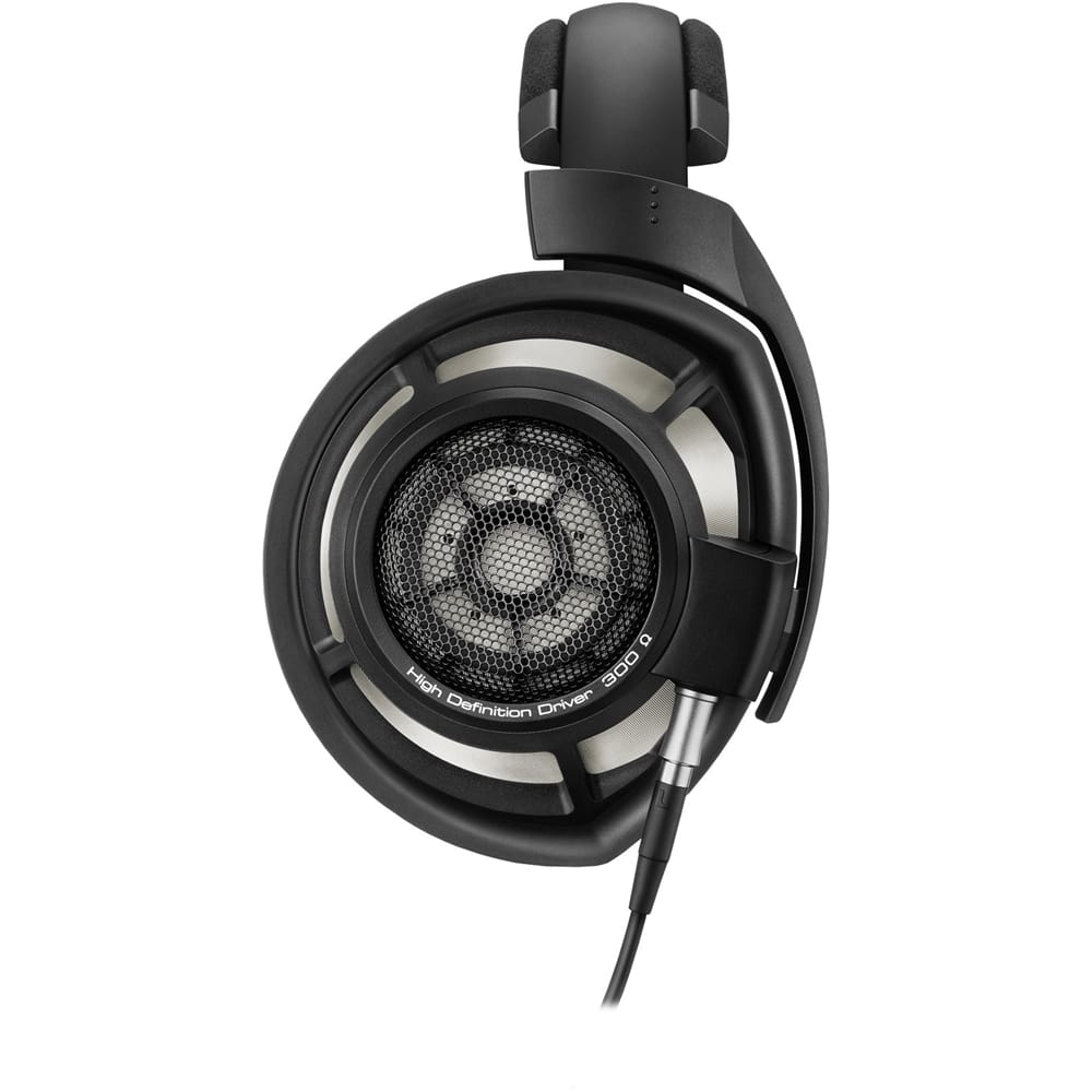 Sennheiser - HD 800 S Over-the-Ear Audiophile Reference Headphones - Ring Radiator Drivers, Open-Back Earcups, with Balanced Cable - Black