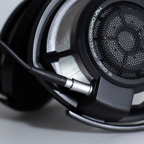 Sennheiser - HD 800 S Over-the-Ear Audiophile Reference Headphones - Ring Radiator Drivers, Open-Back Earcups, with Balanced Cable - Black