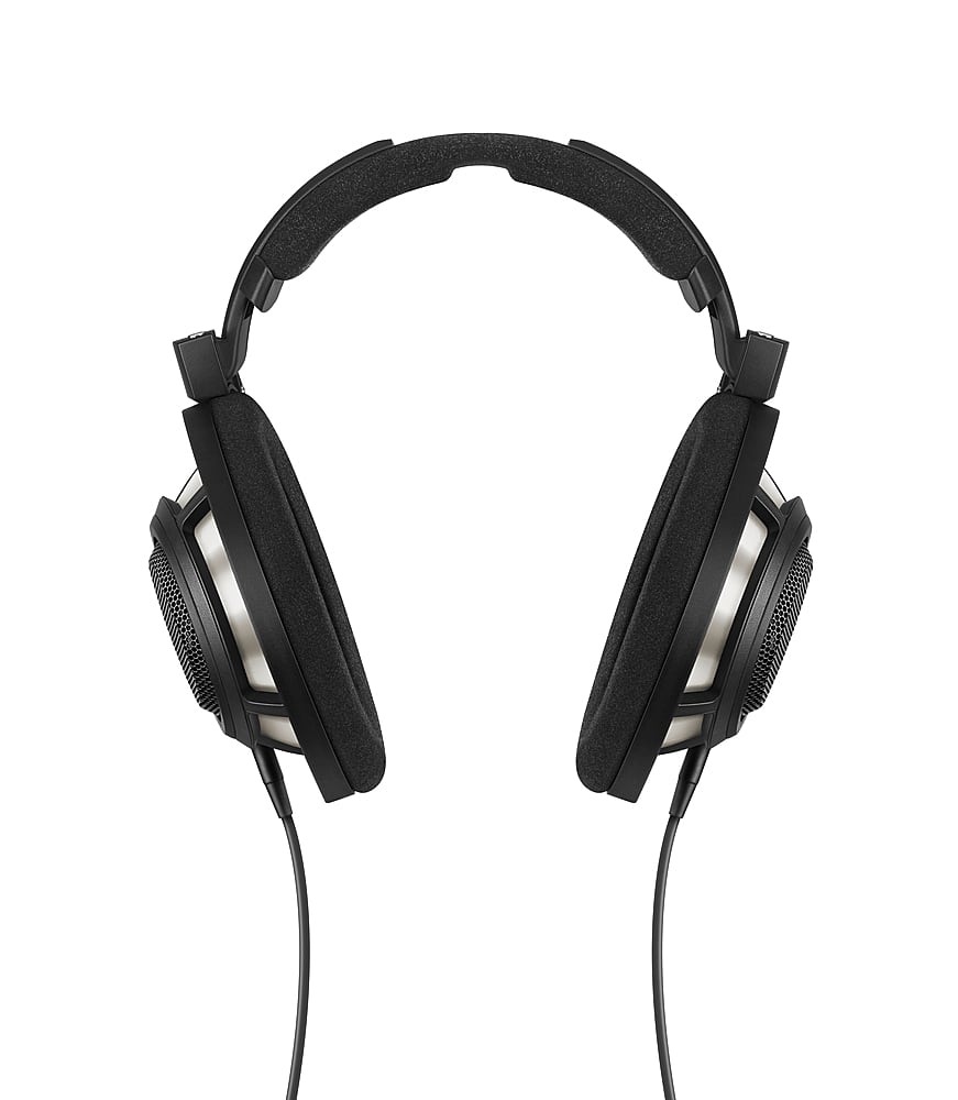 Sennheiser - HD 800 S Over-the-Ear Audiophile Reference Headphones - Ring Radiator Drivers, Open-Back Earcups, with Balanced Cable - Black