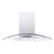 Windster Hoods - 36 inches - Convertible - Island Range Hood - Stainless Steel/Glass