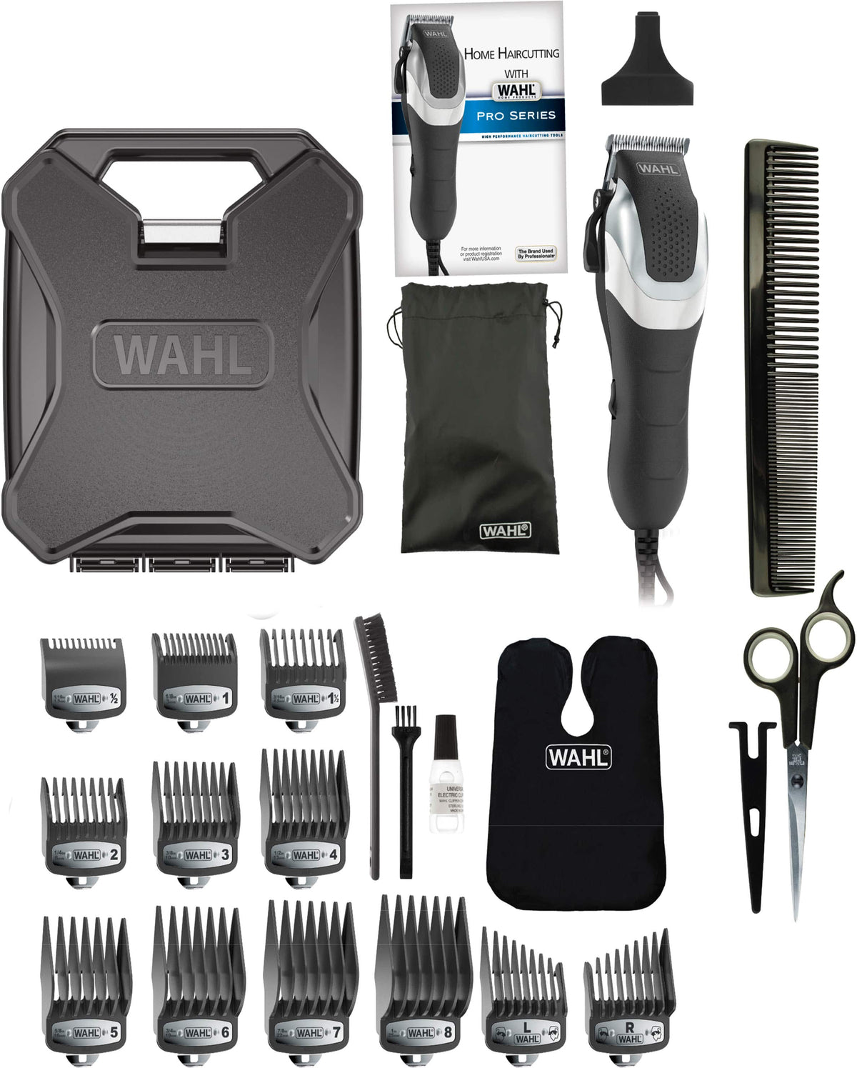 Wahl - Pro-Series Elite, Ultra Power Heavy Duty Hair Clipper, 79775 - Black