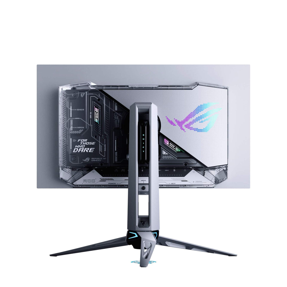ASUS - ROG Swift 27" Dual Mode (2K 540Hz, HD 720Hz) OLED 0.02ms Gaming Monitor with FreeSync Premium Pro and HDR - Silver