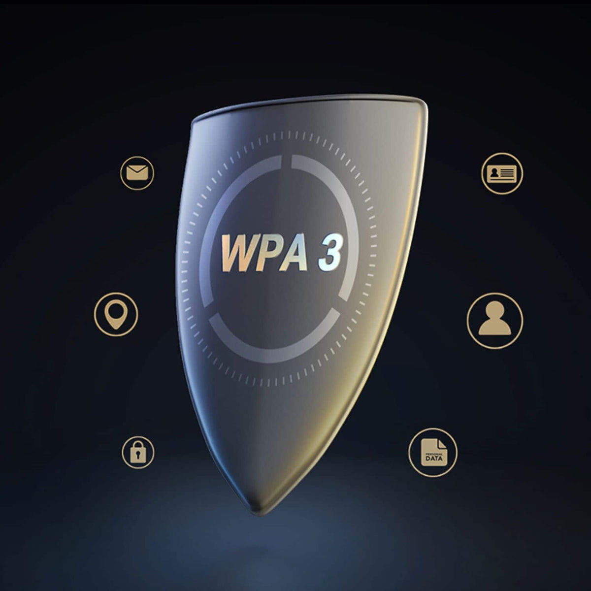 TP-Link - Archer TBE3600U Dual-Band BE3600 3.6 Gbps Wi-Fi 7 Wireless Ultra-Fast USB 3.0 Adapter with Advanced WPA3 Security - Gray