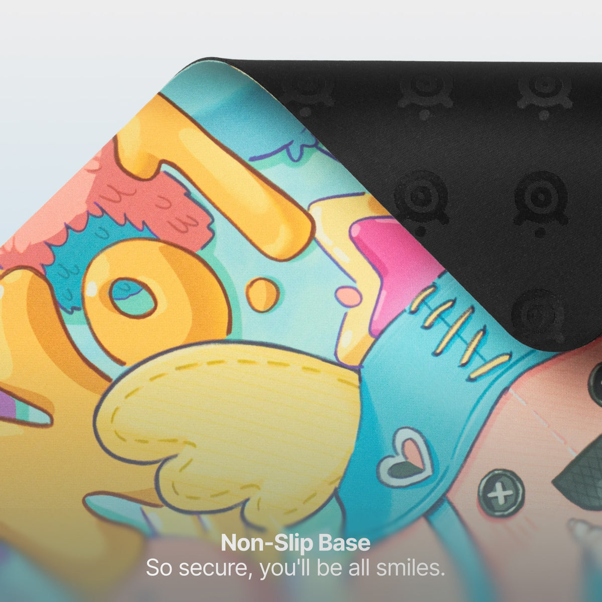 SteelSeries - QcK Cloth Gaming Mouse Pad (Large) - Fortnite Guff Edition - Multi