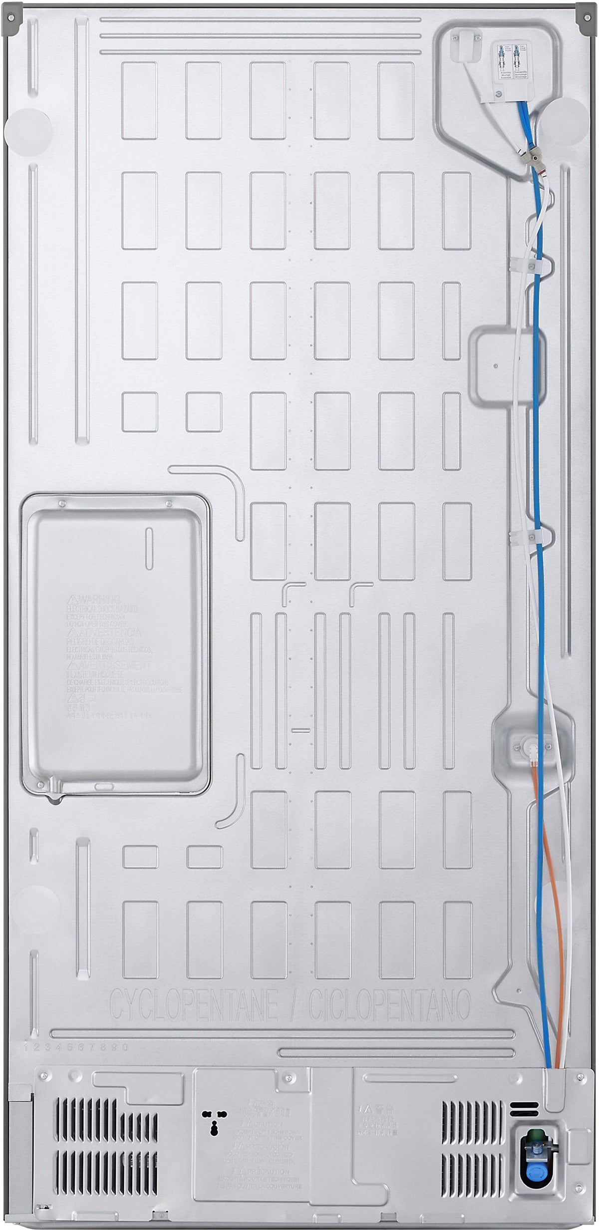 LG - 33-in Wide 24.5 Cu. Ft. French Door Standard-Depth MAX Smart Refrigerator with Dual Ice Maker with Craft Ice - Stainless Steel