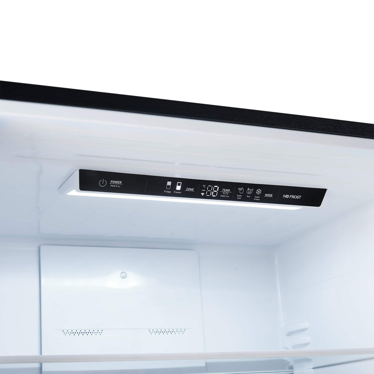 Forno Appliances - 32 in. Wide Milano Espresso 17.2 Cu. Ft. Counter-Depth Bottom Freezer Refrigerator with Right Swing Door - Black