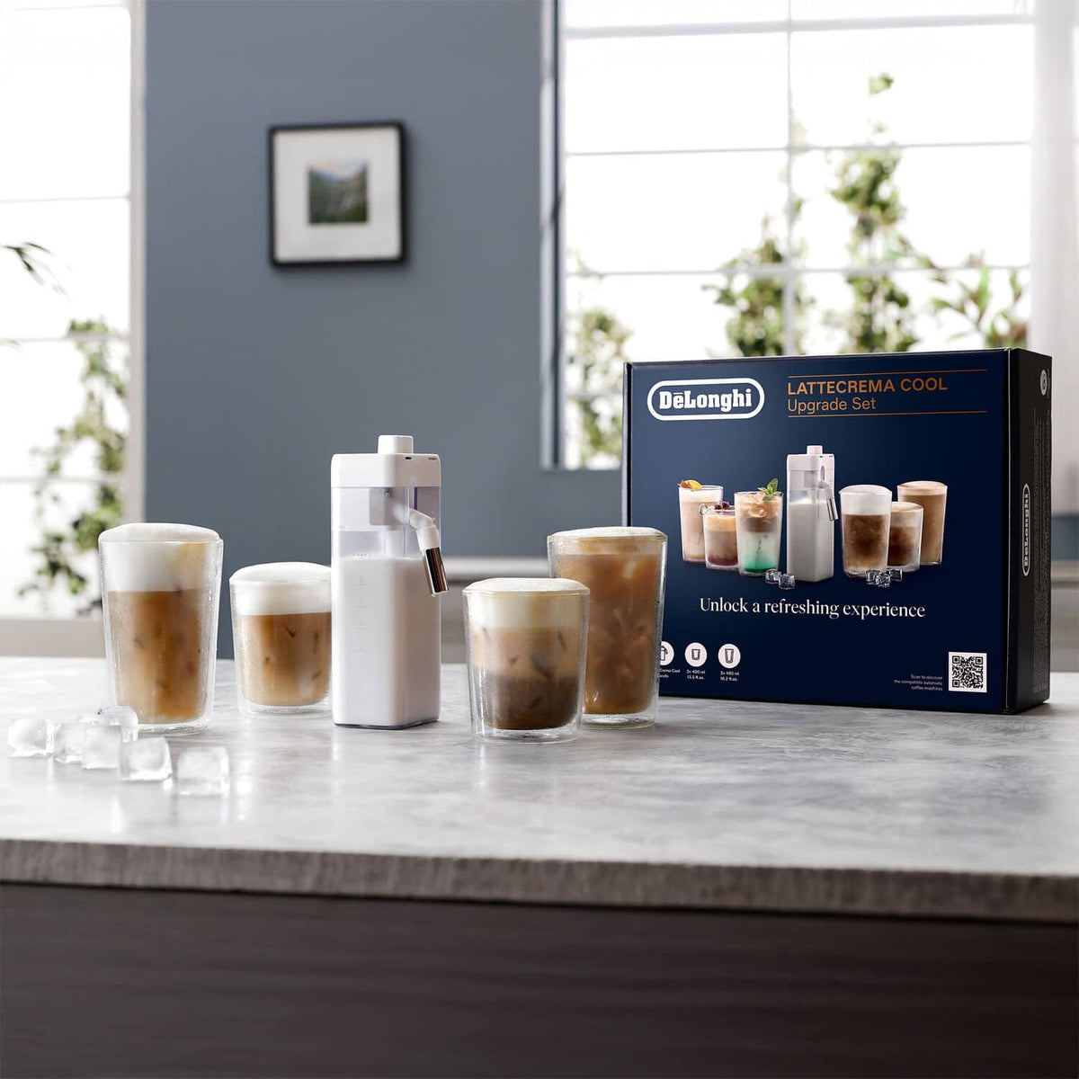 De'Longhi - LatteCrema Cool Upgrade Set - White
