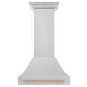 ZLINE Autograph Edition - 30 inches - Externally Vented - Wall Range Hood - Stainless Steel