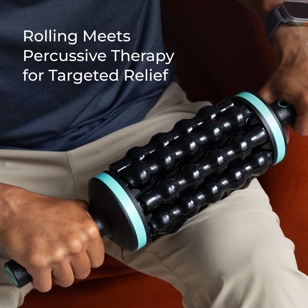 Chirp - RPM - Rolling Percussion Massager - Black