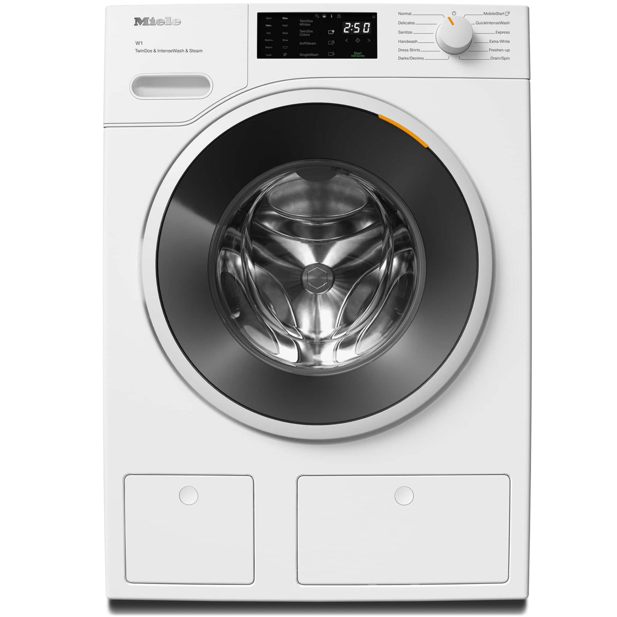Miele - WXR960WCS 24" Front Load 2.26 Capacity Mtouch Controls Washing Machine - Lotus White