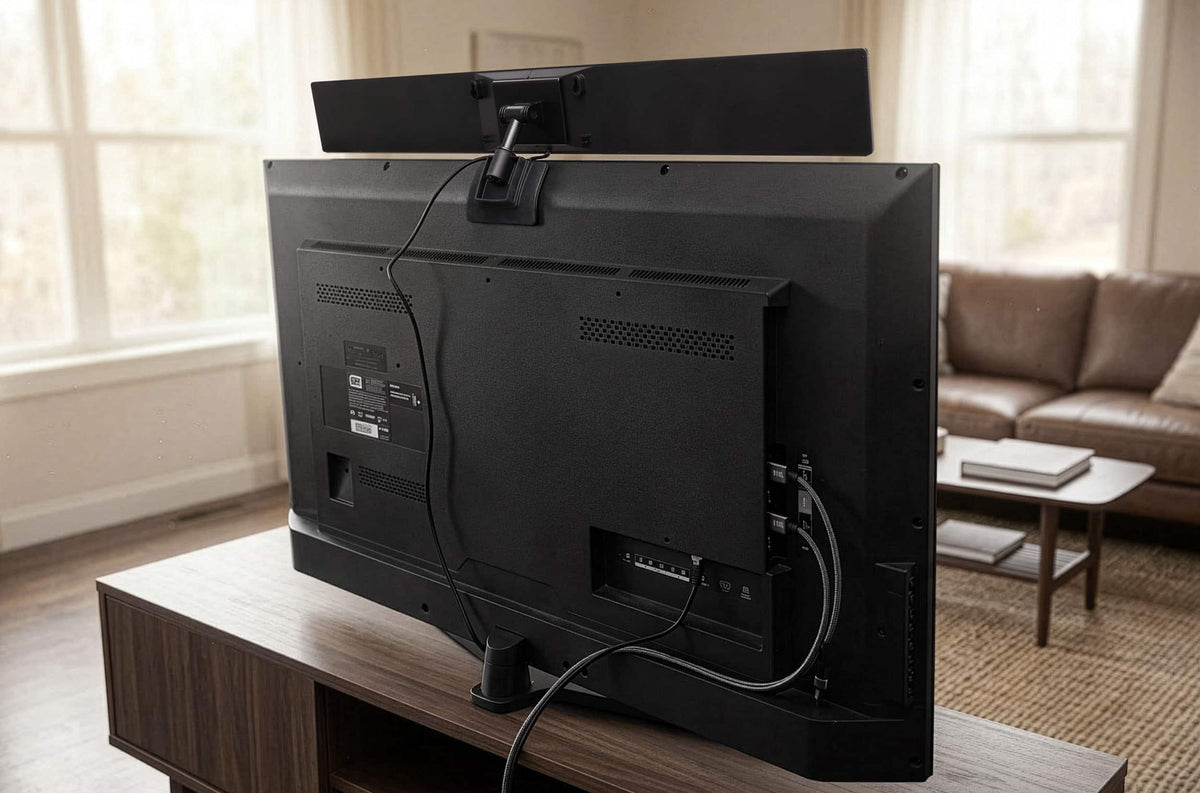 TERK - AMPLIFIED SMART HDTV ANTENNA BAR - Black