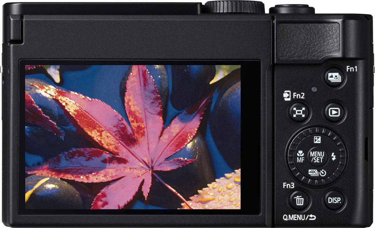 Panasonic - LUMIX ZS99 Point and Shoot Camera, Compact Camera for Travel with 30x Zoom with 24-720mm Zoom Lens, and 4K Video/Photo - Black