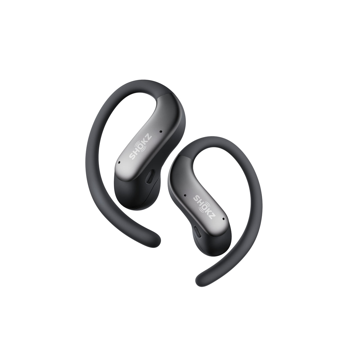 Shokz - OpenFit Air 2 Open-Ear True Wireless Bluetooth Earbuds - Black