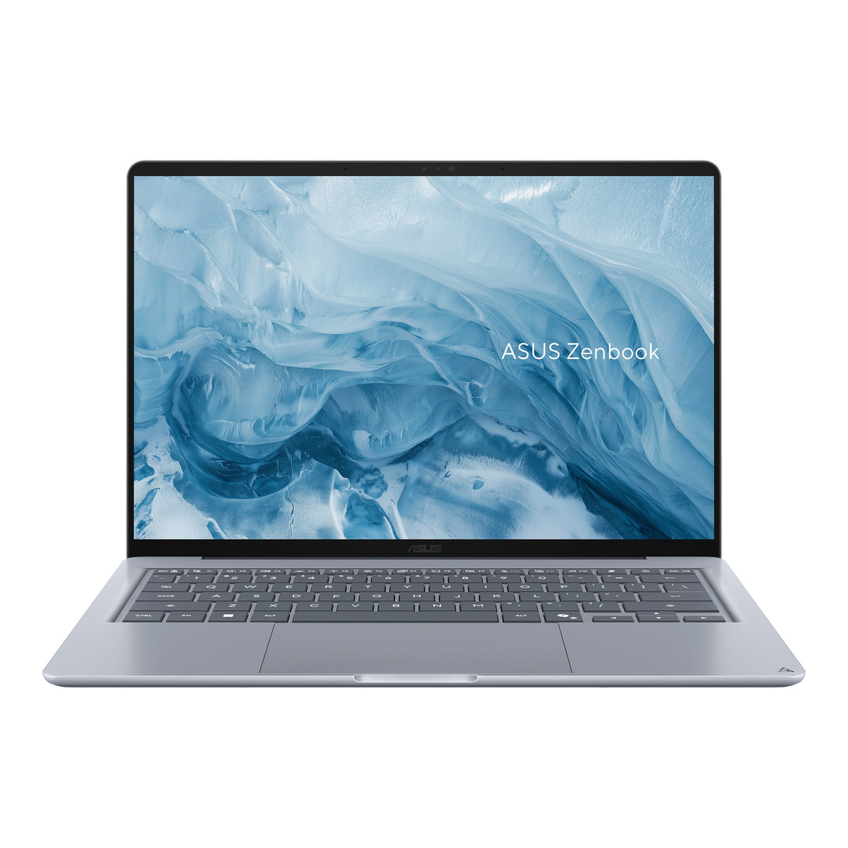 ASUS - Zenbook 14 14" OLED Laptop - Snapdragon X (2026) - 16GB Memory - 256GB Storage - Arctic Blue