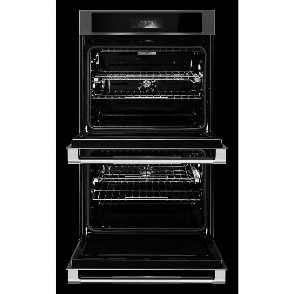 JennAir - RISE 30" Built-In Double Electric Double Wall Oven with MultiMode True Convection - Stainless Steel