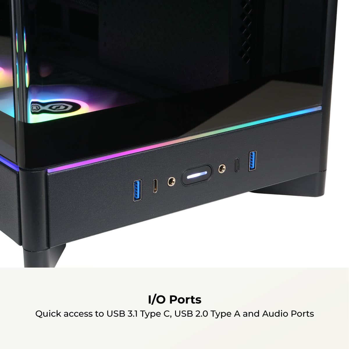 CyberPowerPC - Gaming Desktop - AMD Ryzen 7 8700F - NVIDIA GeForce RTX 5060 8GB - 16GB DDR5 - 1TB PCIe 4.0 SSD Storage - Black