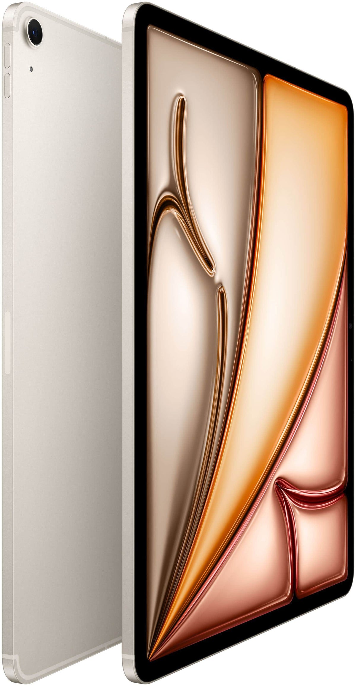 Apple - 13-inch iPad Air M4 chip Wi-Fi + Cellular 128GB - Starlight (Unlocked)