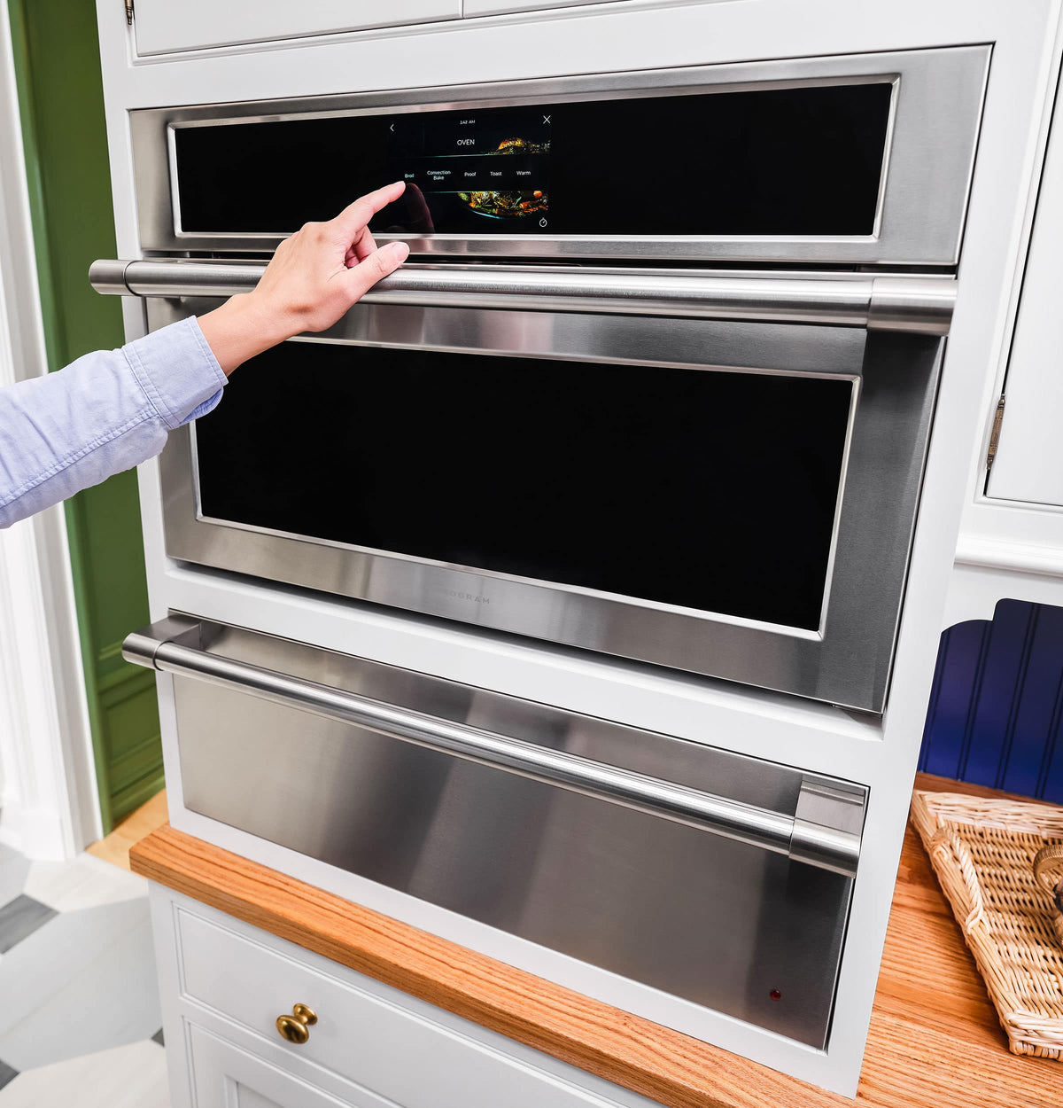 Monogram - Statement 30" Warming Drawer - Stainless Steel
