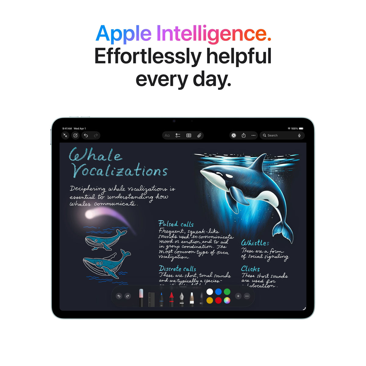 Apple - 13-inch iPad Air M4 chip Wi-Fi + Cellular 1TB - Purple (Verizon)